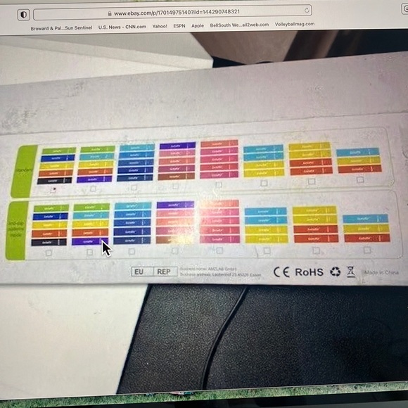 Letsfit Resistance Loop Bands. Bonus DVD included - Picture 3 of 6